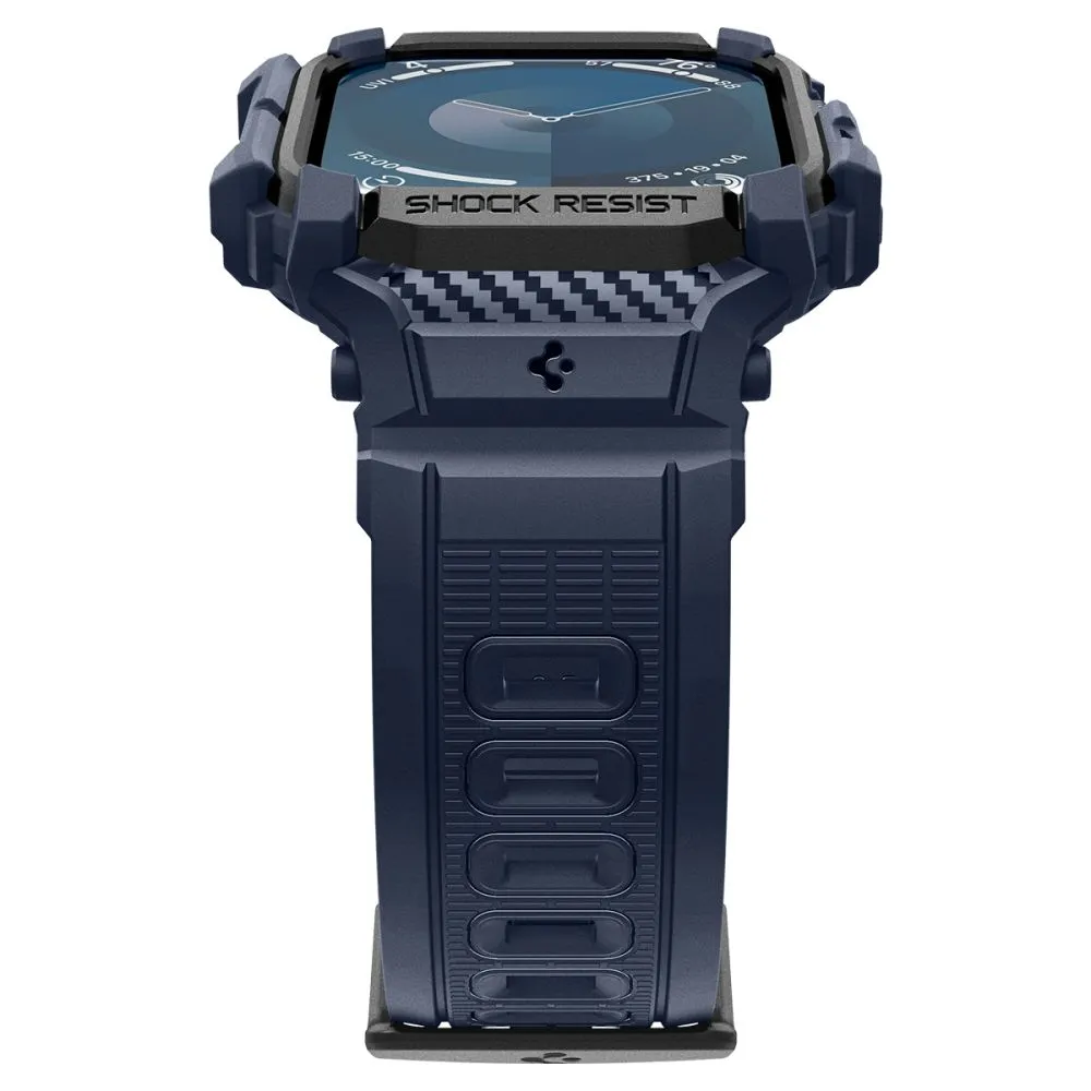 Apple Watch 10 / 11 skal, fodral blå SPIGEN RUGGED ARMOR ”PRO” (46 MM)