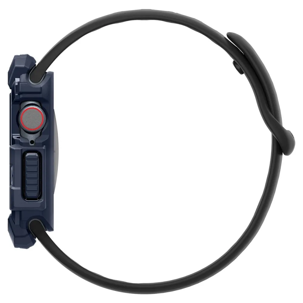 Apple Watch 10 / 11 skal, fodral blå SPIGEN RUGGED ARMOR  (46 MM)