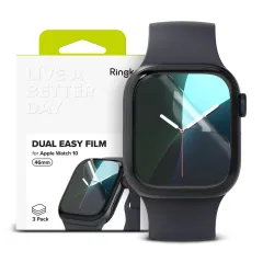 Watch Watch 10 / 11 skärmskydd RINGKE DUAL EASY 3-PACK Apple Watch 10 (46 MM)
