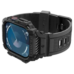 Apple Watch 10 / 11 skal, fodral svart SPIGEN RUGGED ARMOR ”PRO” (42 MM)