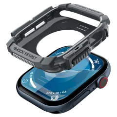 Apple Watch 10 / 11 skal, fodral grå SPIGEN RUGGED ARMOR  (46 MM)