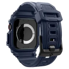 Apple Watch 10 / 11 skal, fodral blå SPIGEN RUGGED ARMOR ”PRO” (46 MM)