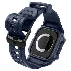 Apple Watch 10 / 11 skal, fodral blå SPIGEN RUGGED ARMOR ”PRO” (46 MM)