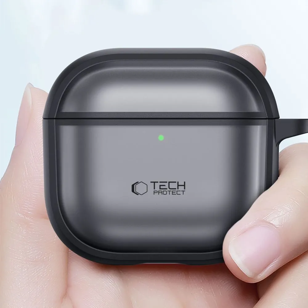 Apple AirPods 4 skal, fodral svart TECH-PROTECT MAGMAT