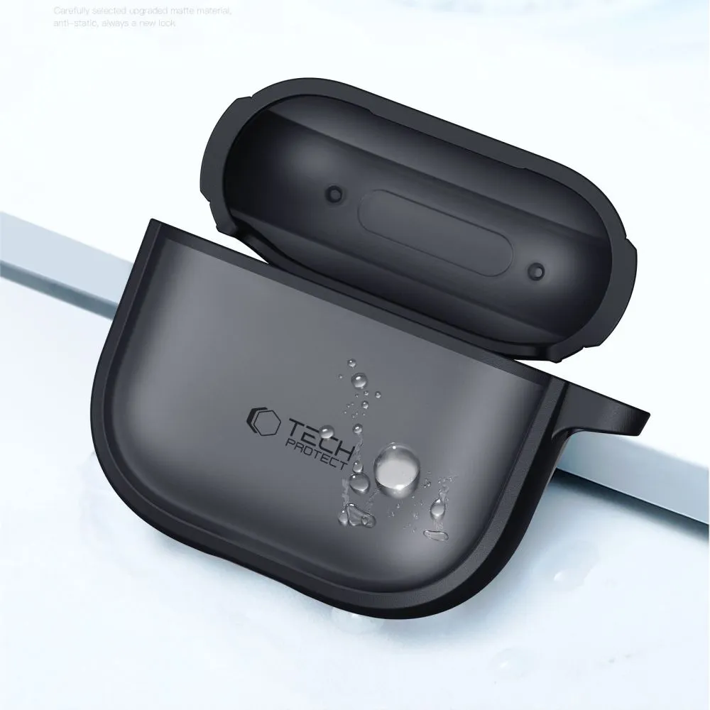 Apple AirPods 4 skal, fodral svart TECH-PROTECT MAGMAT