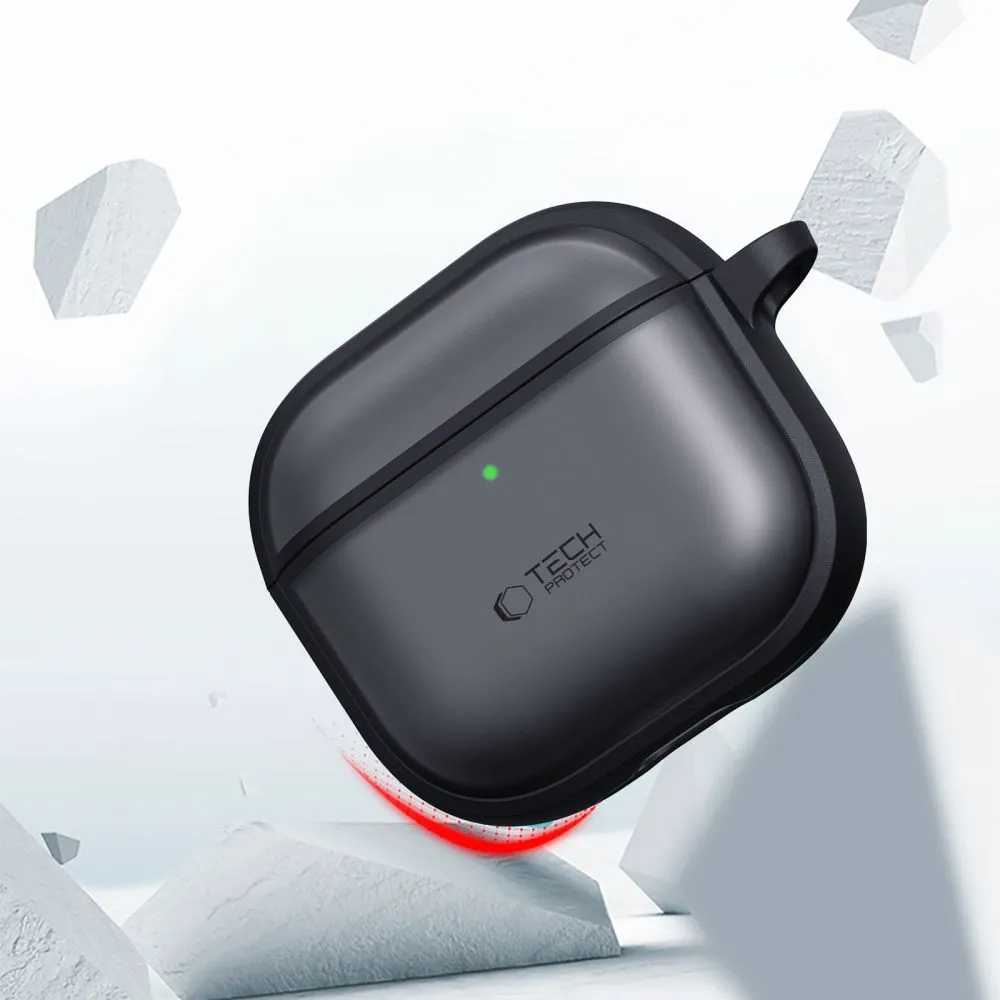 Apple AirPods 4 skal, fodral svart TECH-PROTECT MAGMAT