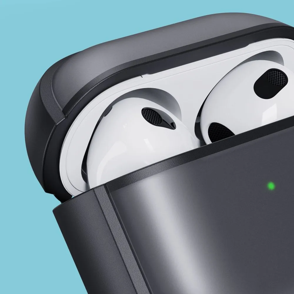 Apple AirPods 4 skal, fodral svart TECH-PROTECT MAGMAT