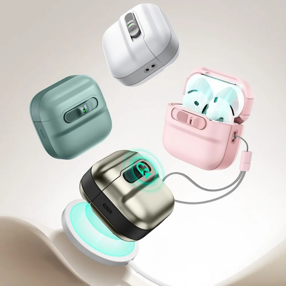 Apple AirPods 4 чехол розовый ESR PULSE HALOLOCK MAGSAFE