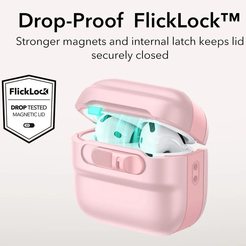 Apple AirPods 4 чехол розовый ESR PULSE HALOLOCK MAGSAFE