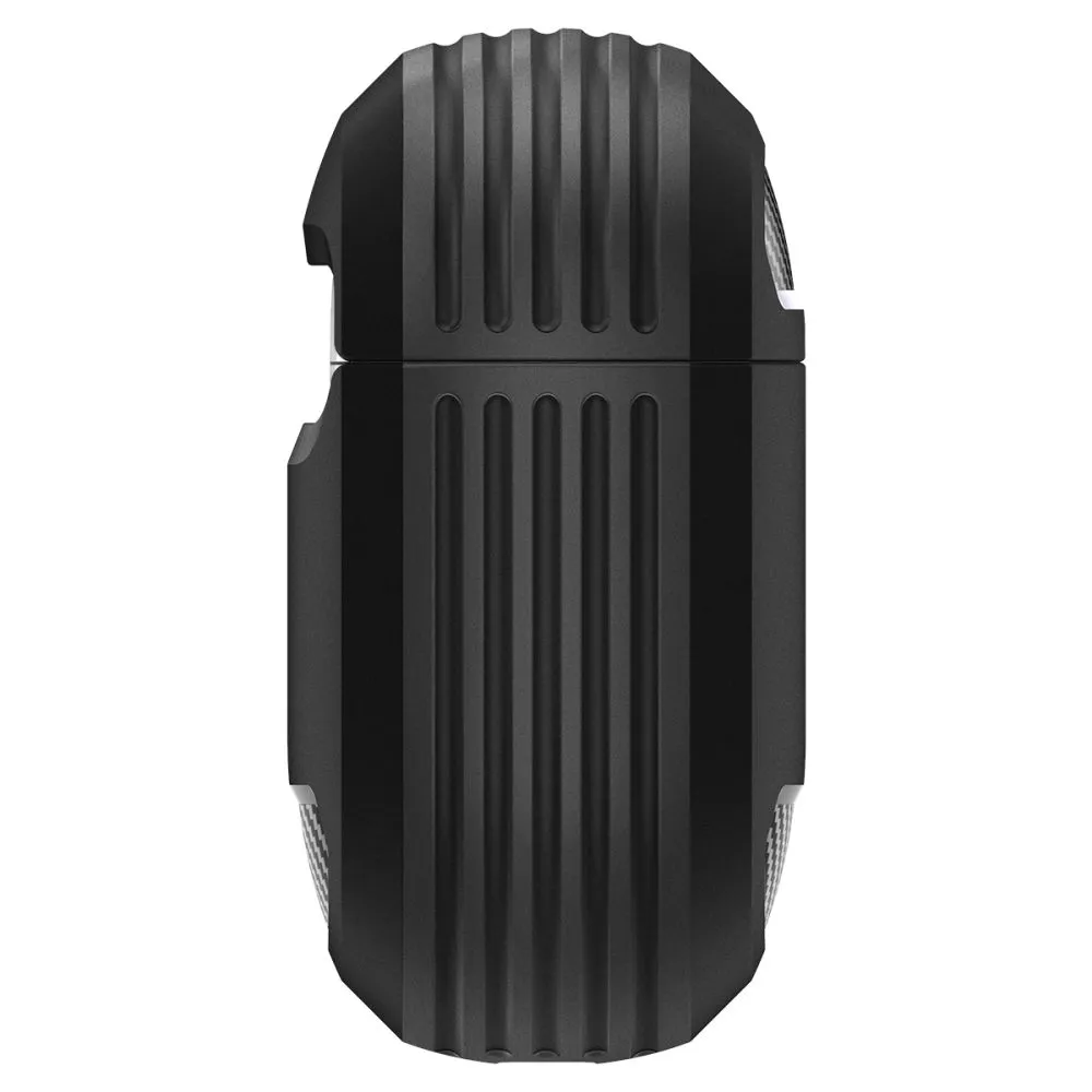 Apple AirPods 4 skal, fodral svart SPIGEN RUGGED ARMOR