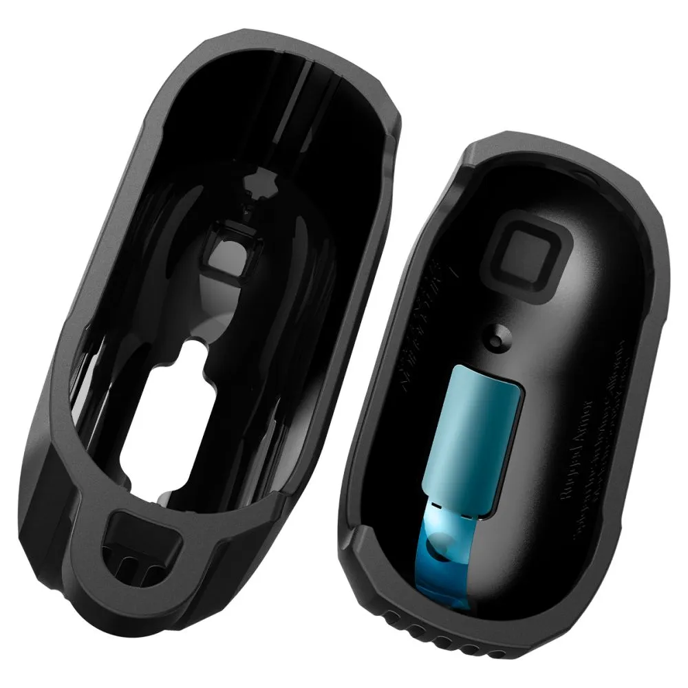Apple AirPods 4 skal, fodral svart SPIGEN RUGGED ARMOR
