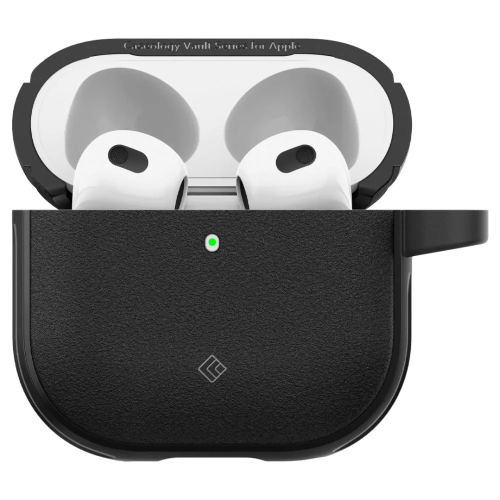 Apple AirPods 4 phone case black CASEOLOGY VAULT