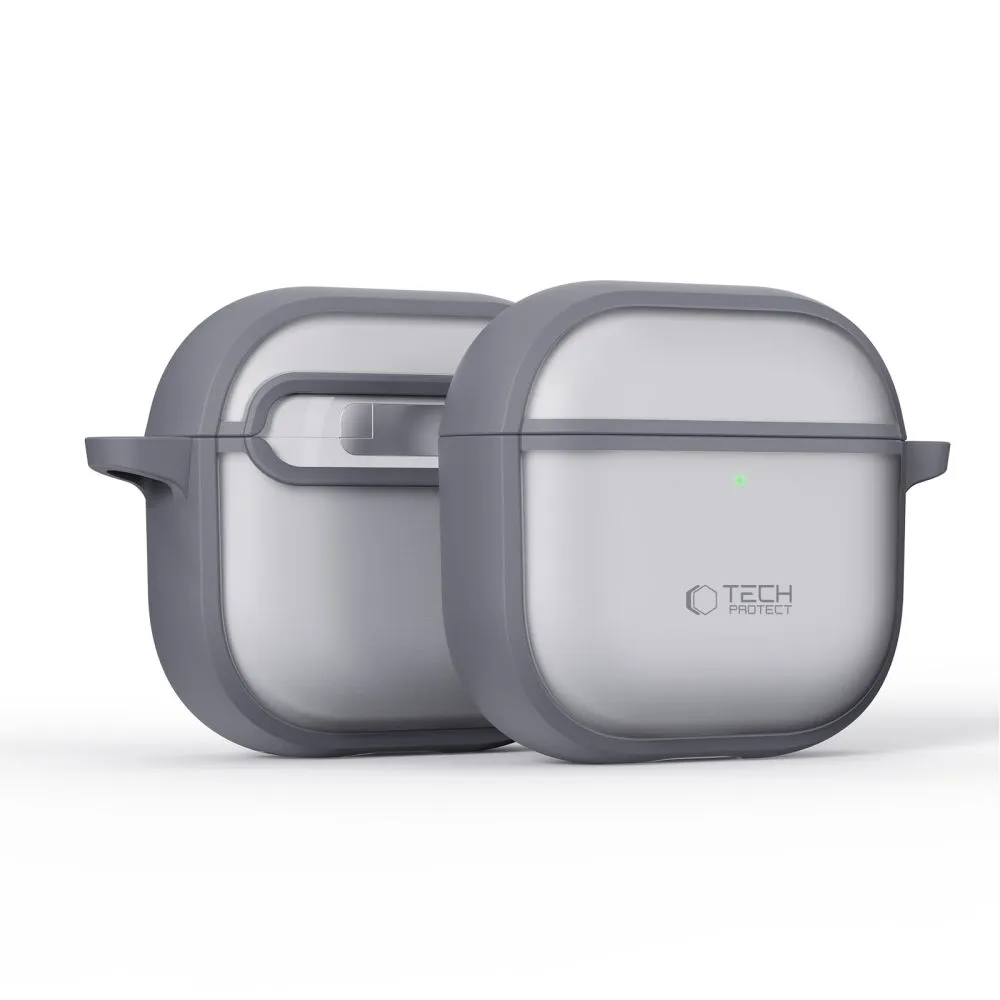 Apple AirPods 4 dėklas pilkas TECH-PROTECT MAGMAT