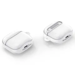 Apple AirPods 4 skal, fodral vit SPIGEN ULTRA HYBRID