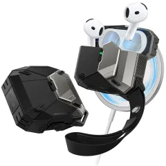 Apple AirPods 4 skal, fodral svart SUPCASE MATRIX