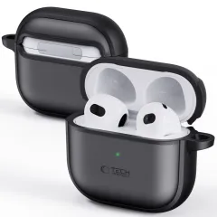 Apple AirPods 4 skal, fodral svart TECH-PROTECT MAGMAT