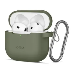 AirPods AirPods 4 maciņš TECH-PROTECT SILICONE HOOK Apple AirPods 4