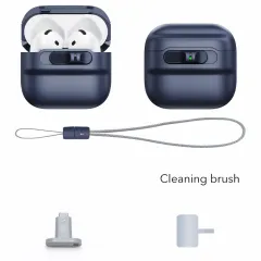 Apple AirPods 4 skal, fodral blå ESR PULSE HALOLOCK MAGSAFE
