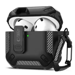 AirPods AirPods 4 Aizsargvāciņi un maciņi TECH-PROTECT CARBONOX Apple AirPods 4