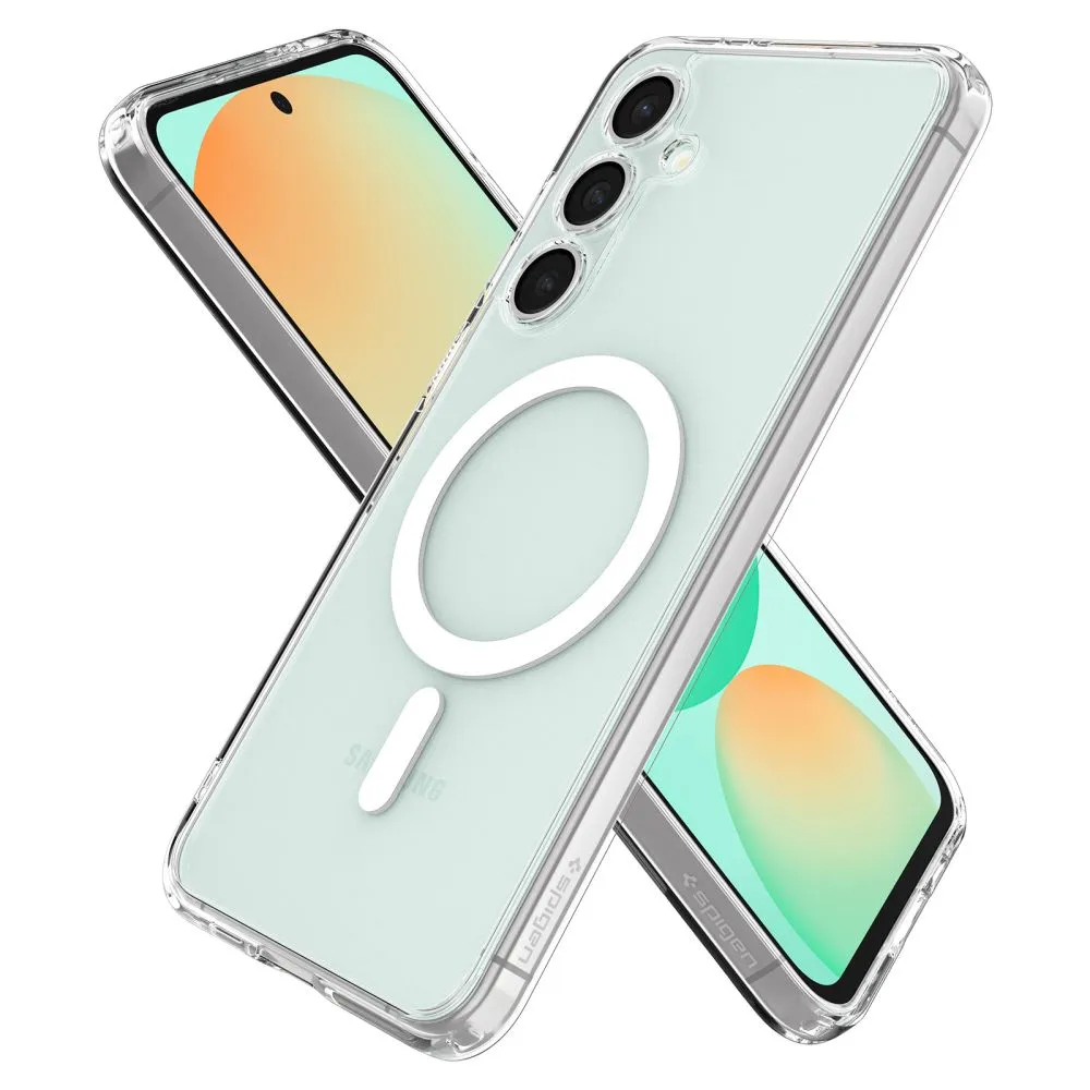 Samsung Galaxy S24 FE vāciņš caurspīdīgs SPIGEN ULTRA HYBRID MAG MAGSAFE