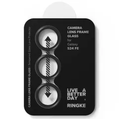 Samsung Galaxy S24 FE aizsargstikls  RINGKE CAMERA FRAME PROTECTOR 2-PACK