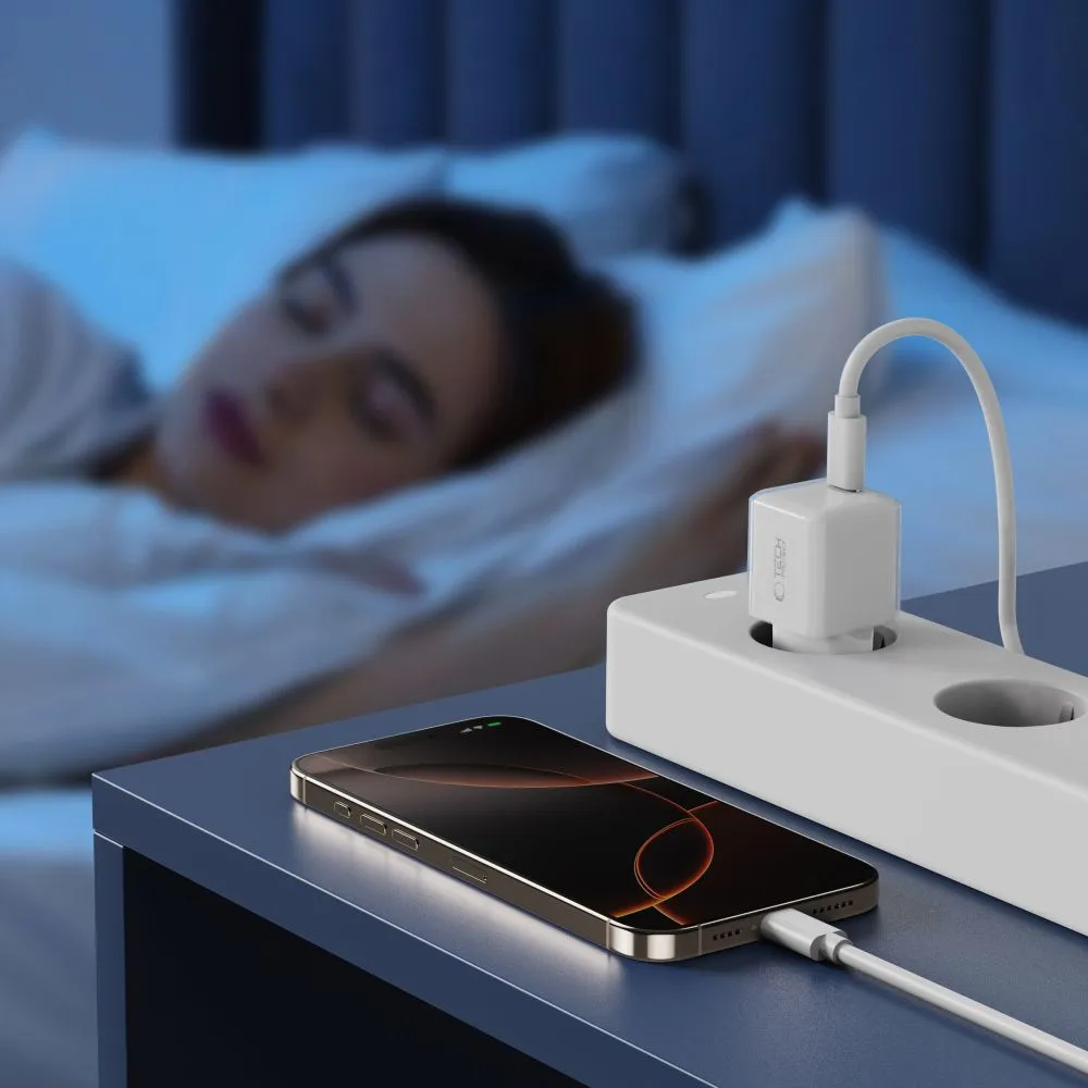  Datu kabeļi TECH-PROTECT NCM25 1-PORT NETWORK CHARGER PD 25W 
