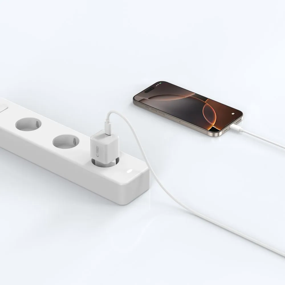  Datu kabeļi TECH-PROTECT NCM25 1-PORT NETWORK CHARGER PD 25W 