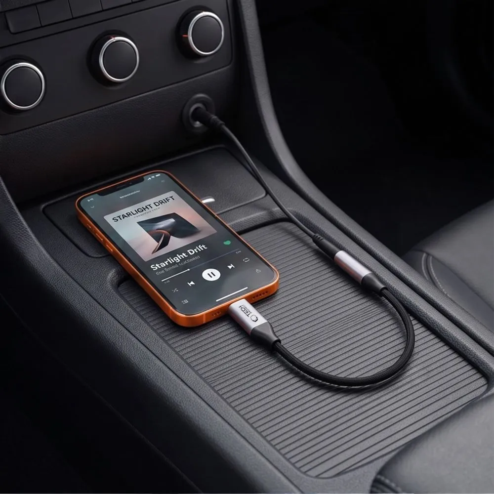  Datu kabeļi TECH-PROTECT ULTRABOOST ADAPTER USB-C TO MINI JACK 3.5MM DAC Viedierīču 