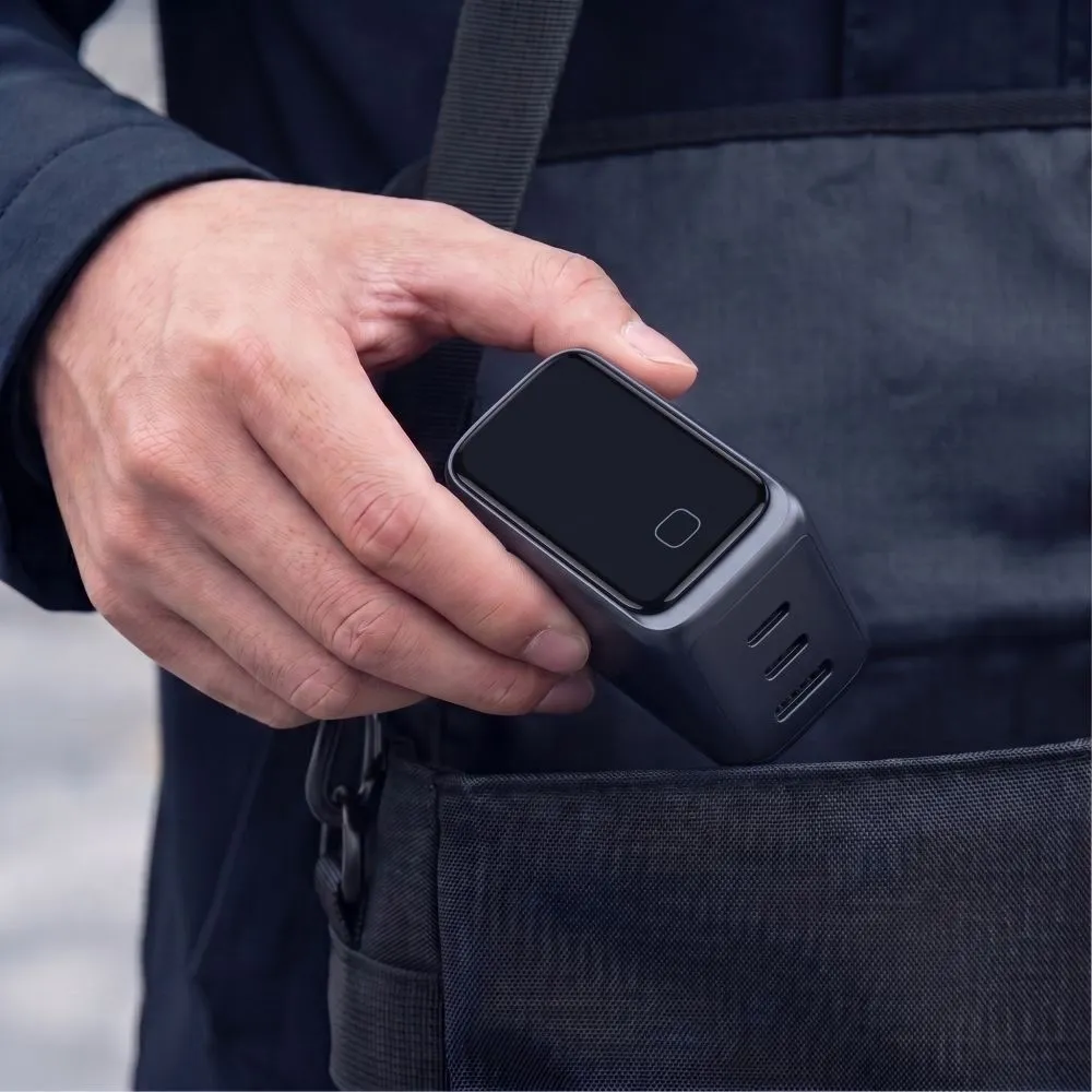  Datu kabeļi TECH-PROTECT POWERVISION NC100W-GAN 3-PORT NETWORK CHARGER PD 100W / QC3.0 Viedierīču 