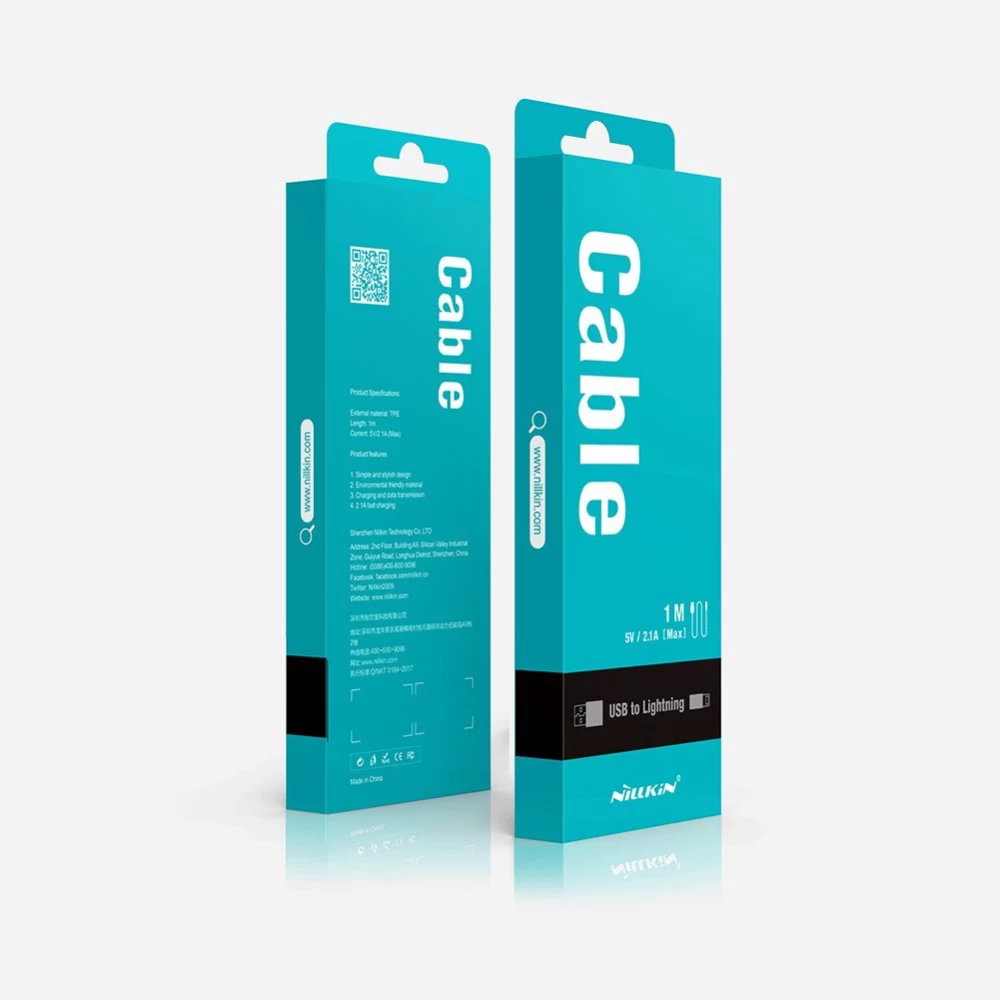 Datu kabeļi Nillkin Cable (Type-C to Type-C)  balts