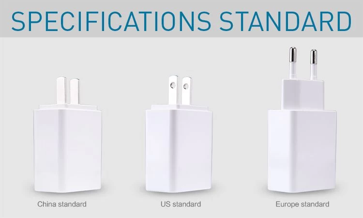 Datu kabeļi AC Adapter Universal EU  balts