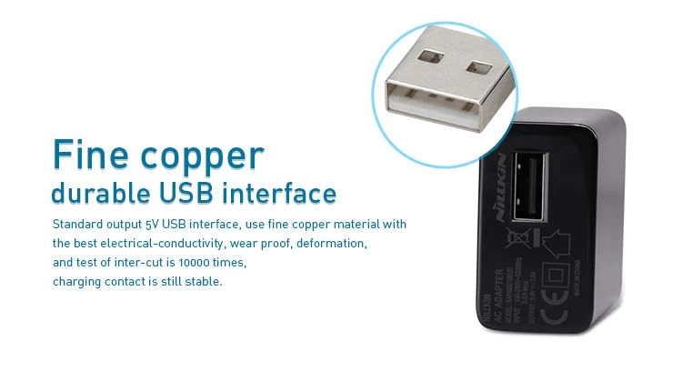 Datu kabeļi AC Adapter Universal EU  balts