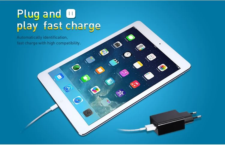 Datu kabeļi AC Adapter Universal EU  balts