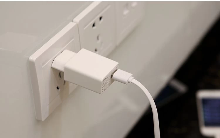 Datu kabeļi AC Adapter Universal EU  balts