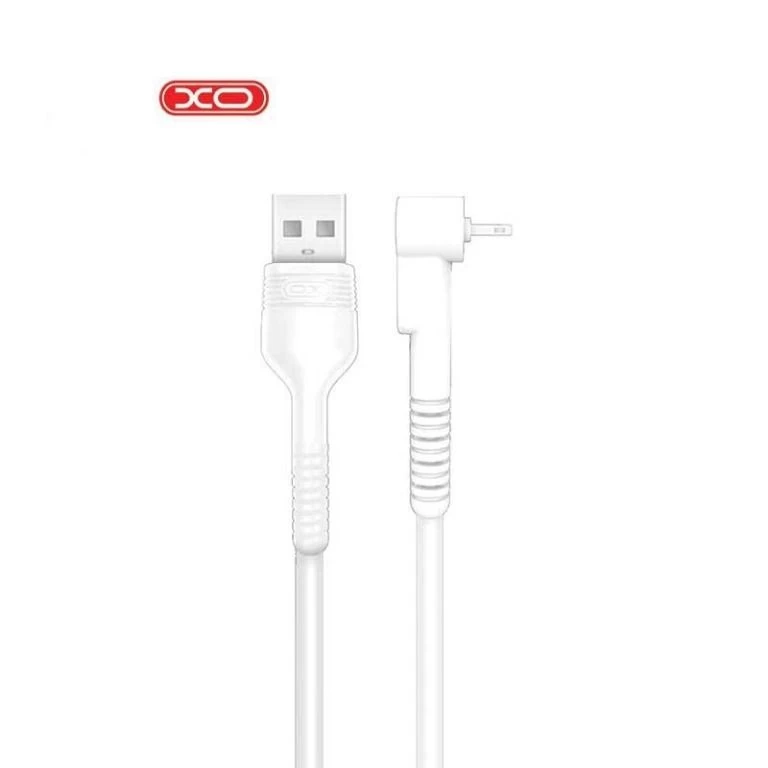  Datu kabeļi XO MOBILE 2.1A Anti Broken Bracket USB Type-C Cable  balts