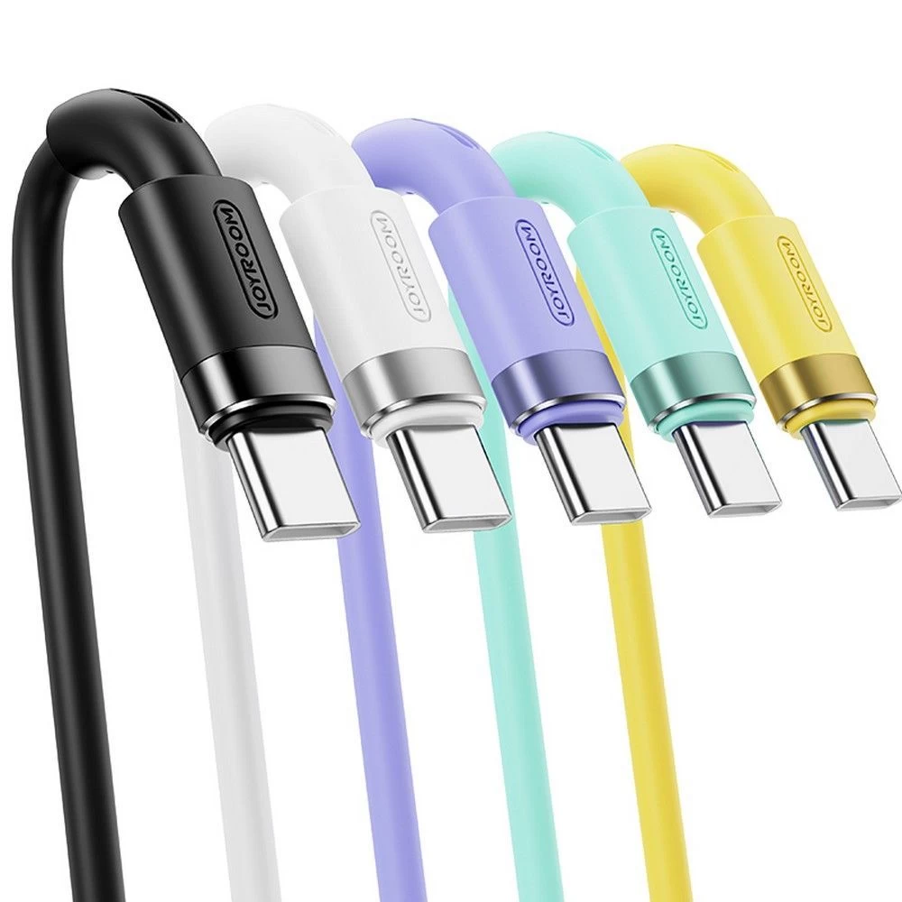  Datu kabeļi JOYROOM USB TYPE-C Cable 120cm  melns