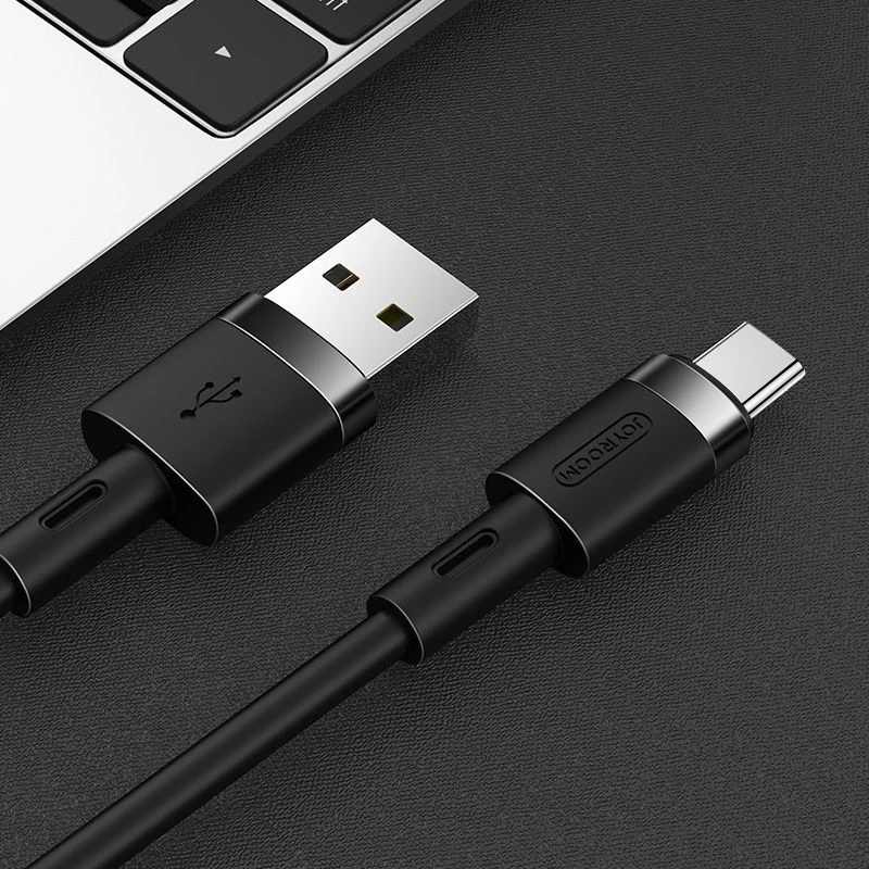  Datu kabeļi JOYROOM USB TYPE-C Cable 120cm  melns
