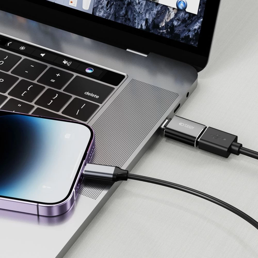 Tarvikud Sünkimis kaabel TECH-PROTECT ULTRABOOST ADAPTER TYPE-C TO USB OTG  must