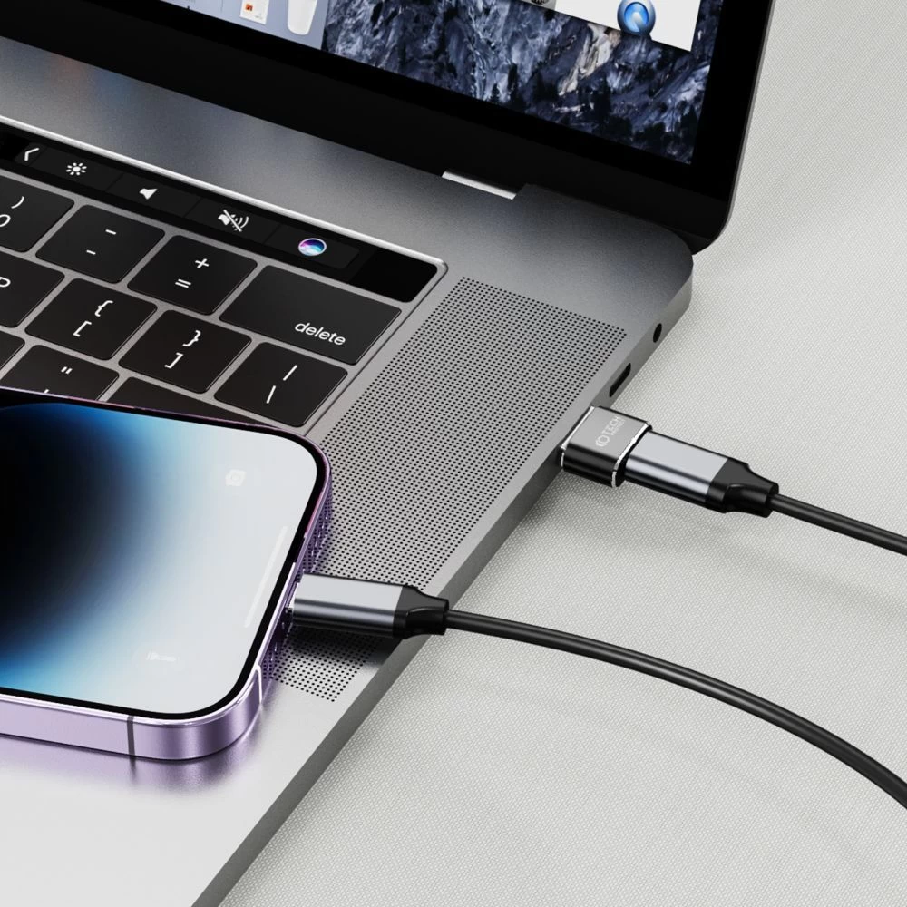 Tarvikud Sünkimis kaabel TECH-PROTECT ULTRABOOST ADAPTER USB TO TYPE-C  must