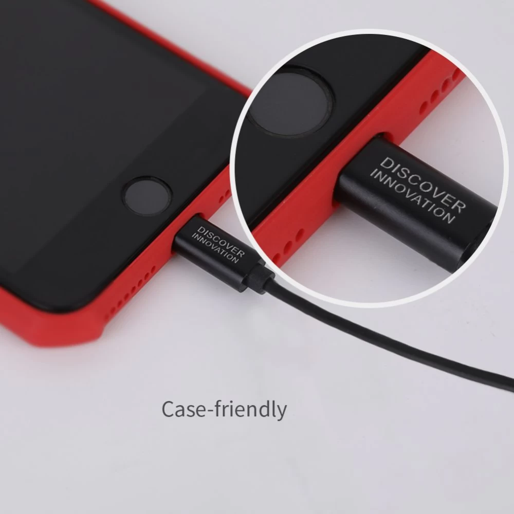  Datu kabeļi RockPower audio adapter-Lightning to dual Lightning  melns
