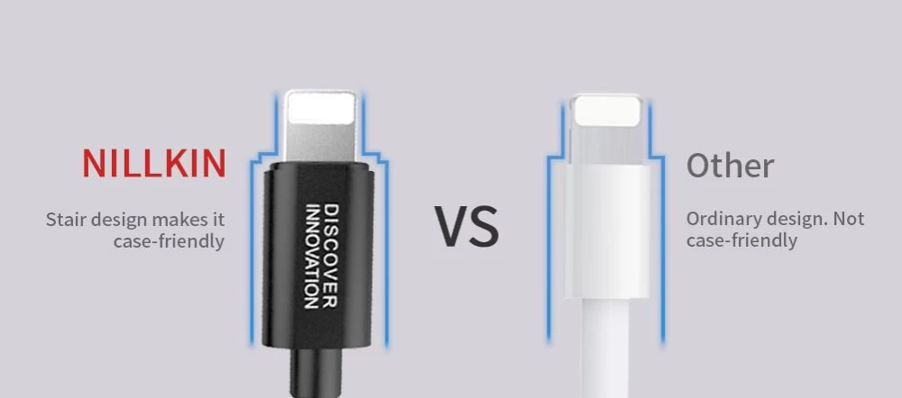  Datu kabeļi RockPower audio adapter-Lightning to dual Lightning  melns
