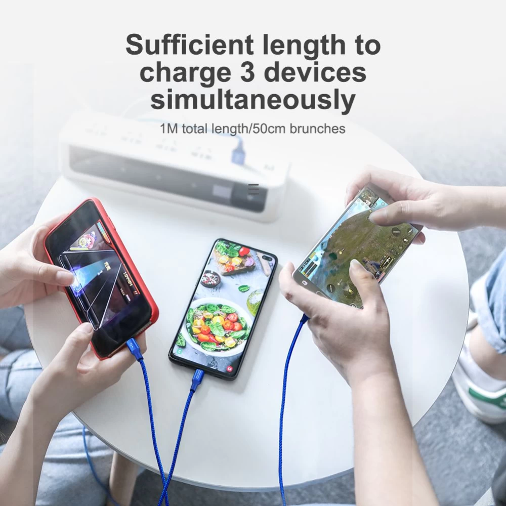 Tarvikud Sünkimis kaabel Swift Cable 3 in 1  must