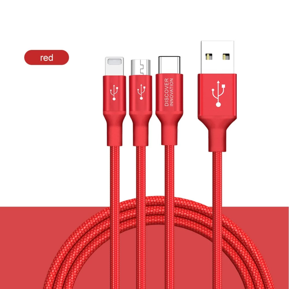 Tarvikud Sünkimis kaabel Swift Cable 3 in 1  must