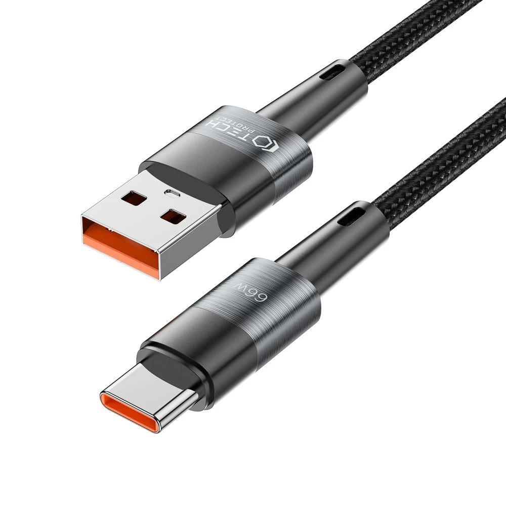 Puhelintarvikkeet Liitäntäkaapelit TECH-PROTECT ULTRABOOST TYPE-C CABLE 66W/6A 100CM 