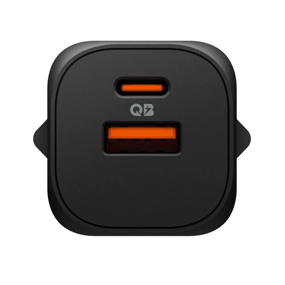  Datu kabeļi SPIGEN ESSENTIAL EE352EU 2-PORT NETWORK CHARGER 35W Viedierīču 