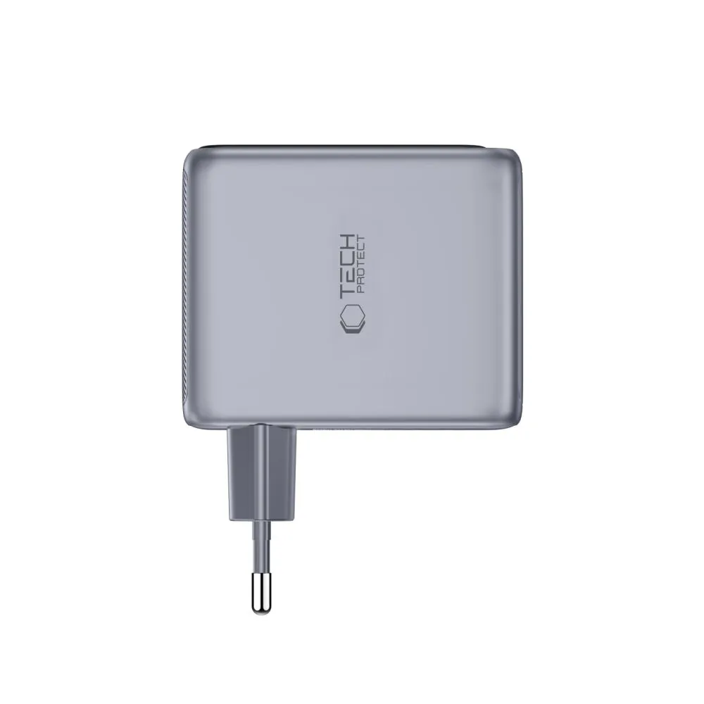  Datu kabeļi TECH-PROTECT POWERVISION NC100W-GAN 3-PORT NETWORK CHARGER PD 100W / QC3.0 Viedierīču 