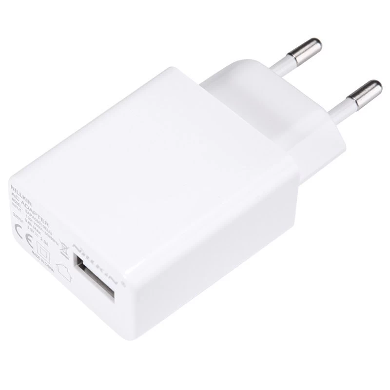 Datu kabeļi AC Adapter Universal EU  balts