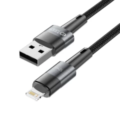 Tarvikud Sünkimis kaabel TECH-PROTECT ULTRABOOST LIGHTNING CABLE 12W/2.4A 100CM 