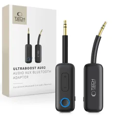 Aksesuāri Datu kabeļi Viedierīču Aksesuāri TECH-PROTECT ULTRABOOST AU02 AUDIO ADAPTER AUX BLUETOOTH 5.4
