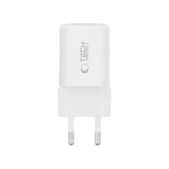 Datu kabeļi TECH-PROTECT NCM33W 2-PORT NETWORK CHARGER PD33W/QC3.0  balts